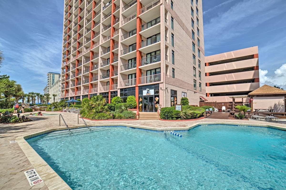 Beach Colony Ocean Front Executive Suite Myrtle Beach Esterno foto